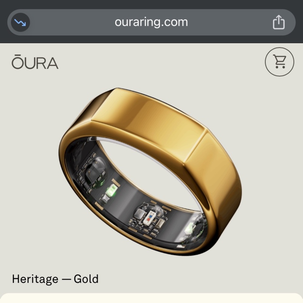 Oura Heritage Gen3 Gold US8